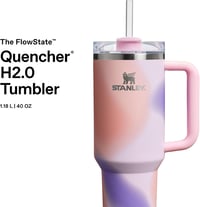 Stanley Quencher H2.0 Flowstate szívószálas termoszkulacs - Rose Petal Motion - 1,2 l 3