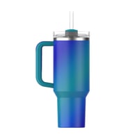 Termohrnček Stanley Quencher H2.0 FlowState so slamkou 1,2 l – Sea Glass Aura – Nerezový termohrnček bez BPA – 48-hodinové chladenie ľadom 8