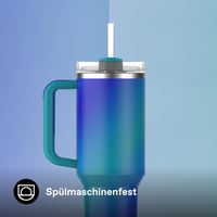 Termohrnček Stanley Quencher H2.0 FlowState so slamkou 1,2 l – Sea Glass Aura – Nerezový termohrnček bez BPA – 48-hodinové chladenie ľadom 7