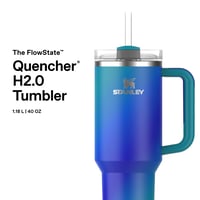 Termohrnček Stanley Quencher H2.0 FlowState so slamkou 1,2 l – Sea Glass Aura – Nerezový termohrnček bez BPA – 48-hodinové chladenie ľadom 3