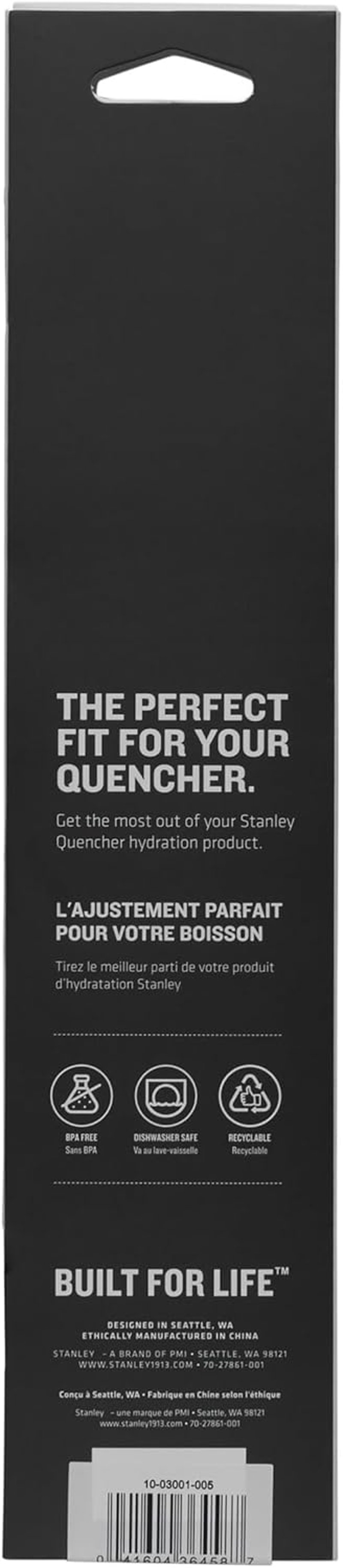 Stanley Quencher H2.0 szívószál szett 4db BPA-mentes mosogatógépben mosható