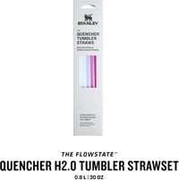 Stanley Quencher H2.0 szívószál szett 4db BPA-mentes mosogatógépben mosható 2