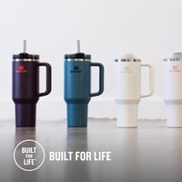 STANLEY Quencher H2.0 Termikus Ivópalack 1.2L Kék, 48 Órás Hűtés, Szívószállal - 2-1,180 ml, Blue Spruce, Core 6