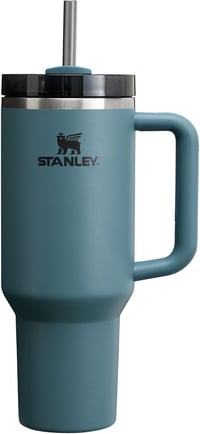 STANLEY Quencher H2.0 Termikus Ivópalack 1.2L Kék, 48 Órás Hűtés, Szívószállal - 2-1,180 ml, Blue Spruce, Core 1
