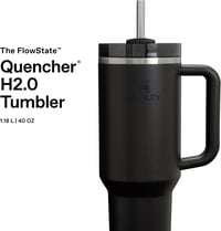 STANLEY Quencher H2.0 Termikus Vizes Palack 1.2L Fekete - 11 Órás Hűtés - 2-1,180 ml, Black, Core 4