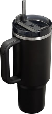 STANLEY Quencher H2.0 Termikus Vizes Palack 1.2L Fekete - 11 Órás Hűtés - 2-1,180 ml, Black, Core 10