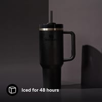 STANLEY Quencher H2.0 Termikus Vizes Palack 1.2L Fekete - 11 Órás Hűtés - 2-1,180 ml, Black, Core 2