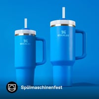 STANLEY Quencher H2.0 Termosz 1,2L Kék Rozsdamentes Acél Ivópalack Szívószállal - 2-1,180 ml, Azure Blue, Core 7