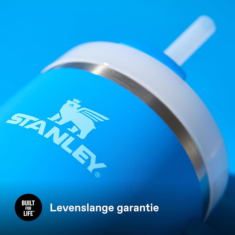 STANLEY Quencher H2.0 Termosz 1,2L Kék Rozsdamentes Acél Ivópalack Szívószállal - 2-1,180 ml, Azure Blue, Core