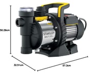 Samonasávacie čerpadlo na čistú vodu Stanley SXGP1300XFE 1300W 4200 l/h 4