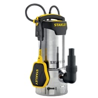 Stanley SXUP1100XDE Szennyvíz Szivattyú 1100W - Erőteljes Búvárszivattyú 16500 l/h Kapacitással, 10,5m Emelőmagassággal Pincékhez, Eláraszto 1