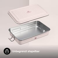 Cutie pentru prânz Stanley The Useful Classic Box 1,2 L din oțel inoxidabil - Se poate spăla în mașina de spălat vase, fără BPA, Rose Quartz 6