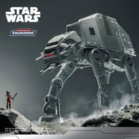 Set figurină vehicul Star Wars AT-AT Micro Galaxy Squadron SWJ0170 - 25 cm, cu efecte sonore și luminoase, 1 buc. 2