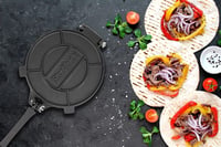 StarBlue 20 cm-es öntöttvas tortilla sajtó konyhai prés 5