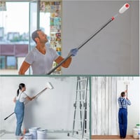 Starbover Hosszú Nyeles Festőhenger Szett 223 cm Falra és Mennyezetre 7