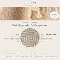 Stark und Weich Lucidus Hamam osuška 100x200 cm XXL – Plážová osuška a saunový uterák – 100% turecká bavlna – Rýchloschnúca, odolná voči piesku – Béžová 3