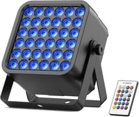Starlitflow 54W RGBWA UV LED Par Reflektor Akkumulátoros Távirányítóval Diszkó Parti Fény 1