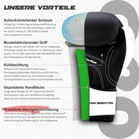 Starpro Bokszkesztyű Kemény Ütésekhez - 8oz Fekete/Fehér Műbőr Edzőkesztyű Férfiaknak és Nőknek, Ambidextrous Kivitel Edzéshez és Sporthoz 3