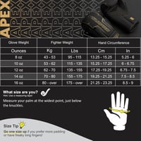 Starpro Premium Boxkesztyű Valódi Bőr Piros-Fekete Profi Edzés Muay Thai Kickboxing - 12oz, Dourado/Preto 2
