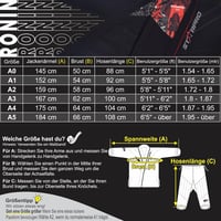 Starpro Ronin BJJ Gi 355g Bumbac Amestec Kimono Alb Negru Unisex Artă Marțială Haine de Antrenament Competiție 2
