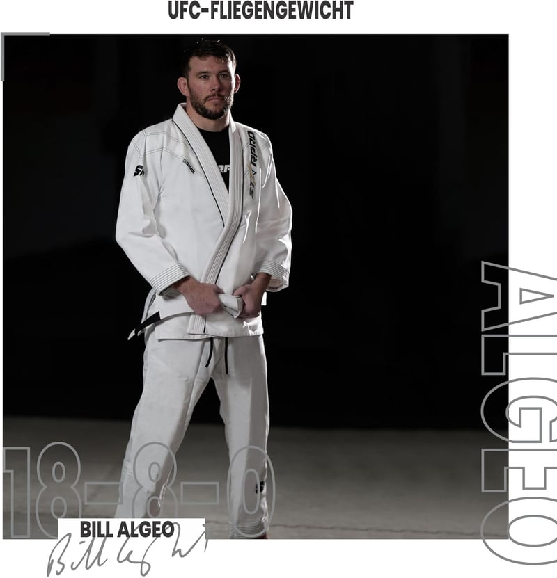 Starpro Ronin BJJ Gi 355g Bumbac Amestec Kimono Alb Negru Unisex Artă Marțială Haine de Antrenament Competiție