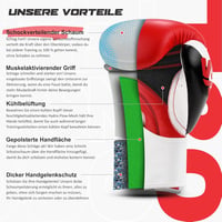 Starpro T20 Boxkesztyű Férfi Női Edzés Küzdősport Ütéshez - 8oz, red 3