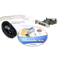 3-portová karta StarTech FireWire PCIe Combo – 1x FireWire 400 1394A a 2x FireWire 800 1394B – Nízkoprofilová karta PCI Express 8