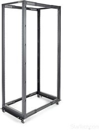 StarTech 42U mobil nyitott keret szerver rack 19 hüvelykes hálózati szekrény kerekekkel 1