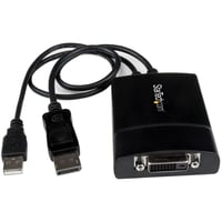 Adaptor activ StarTech.com DP2DVID2 DisplayPort la Dual Link DVI-D cu alimentare USB, rezoluție până la 2560x1600 1