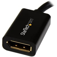 Adaptér StarTech Mini DisplayPort – DisplayPort 1.2 (15 cm), 4K UHD, HBR2 MST, pozlátené konektory, konvertor DP samec-samica pre PC 5
