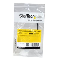 Adaptér StarTech Mini DisplayPort – DisplayPort 1.2 (15 cm), 4K UHD, HBR2 MST, pozlátené konektory, konvertor DP samec-samica pre PC 4