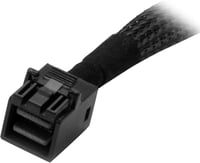 StarTech SAS43SAT1M belső Mini-SAS–SATA kábel - 1 m - fekete/ezüst 2