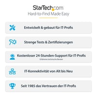 StarTech USB-C na Mini DisplayPort adaptér 4K 60Hz HBR2 DP Alt Mode biely konvertor 7