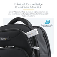StarTech USB-C na Mini DisplayPort adaptér 4K 60Hz HBR2 DP Alt Mode biely konvertor 5