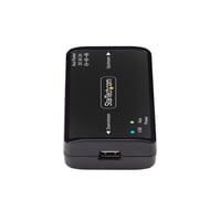 StarTech USB galvanický oddeľovač 6000V, USB 2.0/1.1, IP40, montáž na DIN lištu, ochrana proti zemnej slučke a prepätiu, čierny 3
