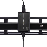 StarTech USB galvanický oddeľovač 6000V, USB 2.0/1.1, IP40, montáž na DIN lištu, ochrana proti zemnej slučke a prepätiu, čierny 7