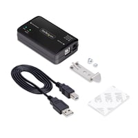 StarTech USB galvanický oddeľovač 6000V, USB 2.0/1.1, IP40, montáž na DIN lištu, ochrana proti zemnej slučke a prepätiu, čierny 8