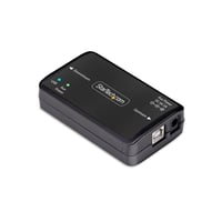 StarTech USB galvanický oddeľovač 6000V, USB 2.0/1.1, IP40, montáž na DIN lištu, ochrana proti zemnej slučke a prepätiu, čierny 1