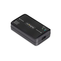 StarTech USB galvanický oddeľovač 6000V, USB 2.0/1.1, IP40, montáž na DIN lištu, ochrana proti zemnej slučke a prepätiu, čierny 2