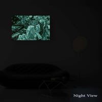 Startonight Narancs Jazz Zenekar Absztrakt Vászonkép - 60x90 cm Modern Fali Dekoráció Nappali Hálószoba - Éjjel-Nappal Effekt 5