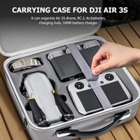 Taška STARTRC Air 3S, PU puzdro na príslušenstvo pre dron DJI Air 3S Fly More Combo 5
