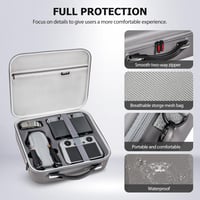 Taška STARTRC Air 3S, PU puzdro na príslušenstvo pre dron DJI Air 3S Fly More Combo 4