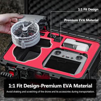 STARTRC PHOTO DJI Flip vízálló kemény táska 7 akkuhoz, távirányítóhoz 5