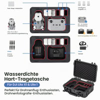 STARTRC Vodotesné tvrdé puzdro pre dron DJI Lito 1 a Lito X1 Combo – Ochranná prenosná taška 2