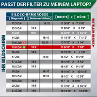 STARY 15,6" Laptop Betekintésvédelmi Fólia - Kék Fény Szűrő, Csillogásmentes, Eltávolítható, Lenovo HP Dell Acer Samsung Asus Kompatibilis 2