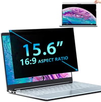 STARY 15,6" Laptop Betekintésvédelmi Fólia - Kék Fény Szűrő, Csillogásmentes, Eltávolítható, Lenovo HP Dell Acer Samsung Asus Kompatibilis 1