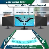 STARY 27 hüvelykes monitorszűrő 2db kék fény szűrés privátszféra védelem 4