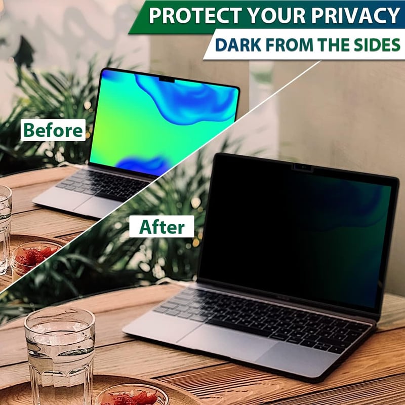 STARY Mágneses Betekintésvédő Fólia MacBook Pro 14.2" (2021-2024) M4/M3/M2/M1 - Tükröződésmentes, Kékfény Szűrő, Ujjlenyomatmentes Képernyőv