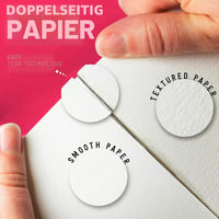 Bloc de hârtie pentru acuarelă Stationery Island A5, 300g, 50 de coli, hârtie pentru acuarelă pentru începători și studenți, caiet de schițe 6