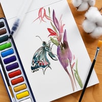 Bloc de hârtie pentru acuarelă Stationery Island A5, 300g, 50 de coli, hârtie pentru acuarelă pentru începători și studenți, caiet de schițe 2